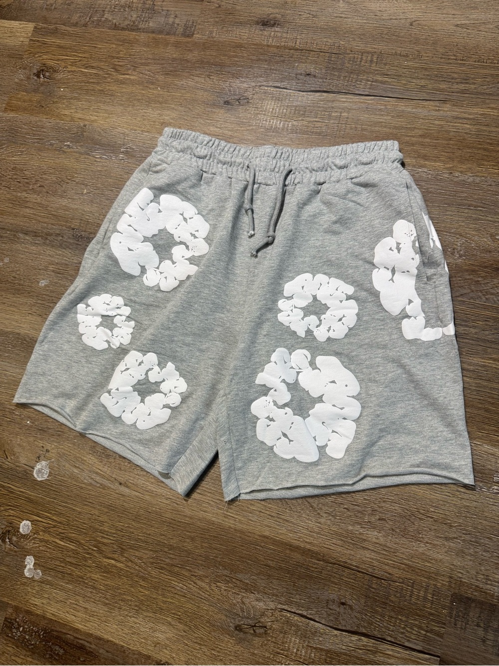 Mens Denim Tears Grey Shorts